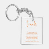 llavero para pasar el paso schlüsselanhänger (Vorderseite links)