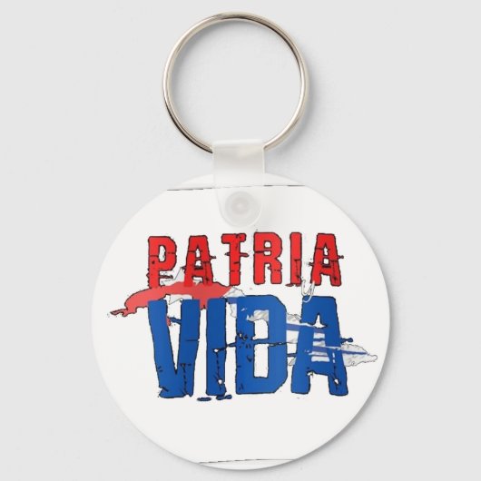 Llavero Patria y vida Schlüsselanhänger (Vorderseite)