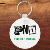Llavero PND Pando Bolivia Schlüsselanhänger (Vorderseite)