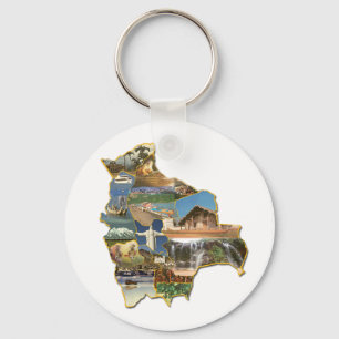 Llavero recuerdo de Bolivia Schlüsselanhänger