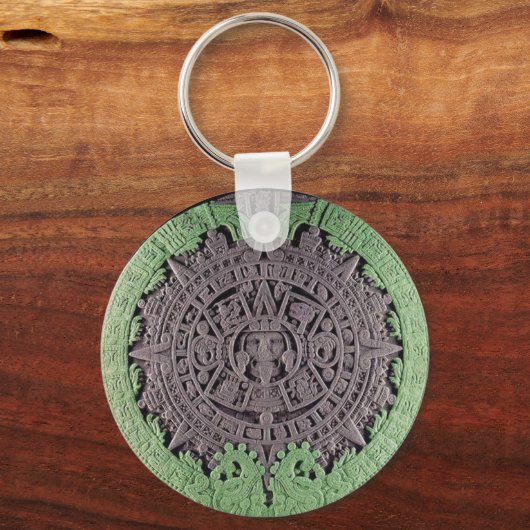 Llavero Rueda Maya Schlüsselanhänger (Vorderseite)