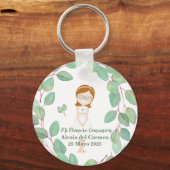 Llavero tipo chapa modelo Alexia Primera Comunión Schlüsselanhänger (Vorderseite)