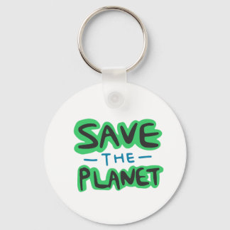 Llavero Tipo Chapa Save the Planet Schlüsselanhänger
