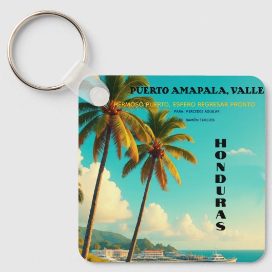 Llavero tipo chapa schlüsselanhänger (Vorderseite)