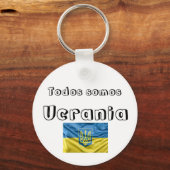 Llavero todos somos Ucrania Schlüsselanhänger (Vorderseite)