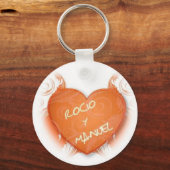 LLAVEROS CORAZON SCHLÜSSELANHÄNGER (Vorderseite)