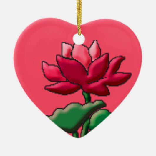 LLD-Lotus emote Keramik Ornament (Vorne)