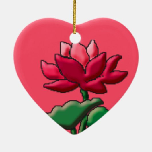 LLD-Lotus emote Keramik Ornament (Hinten)