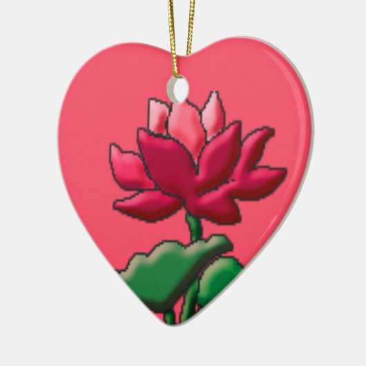 LLD-Lotus emote Keramik Ornament (Links)