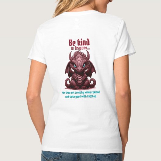 LLDs Drachenwarnung T-Shirt (Rückseite)