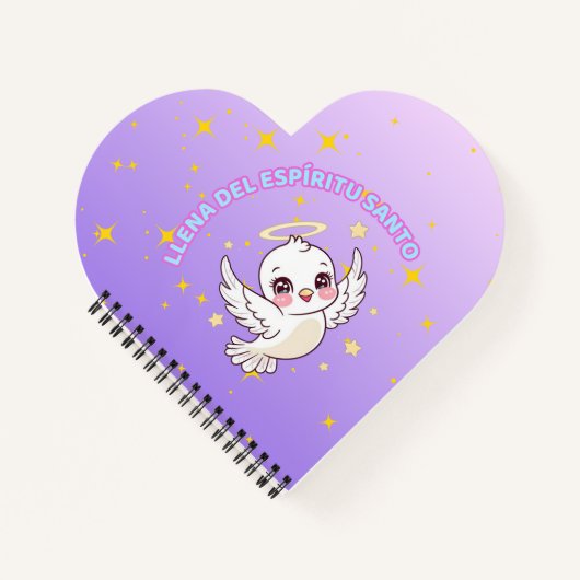 Llena del espíritu Santo Notizblock (Vorderseite)