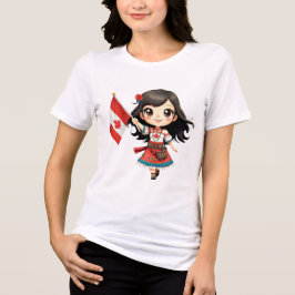 ¡Lleva un Toque Adorable y Divertido Contigo! Tri-Blend Shirt