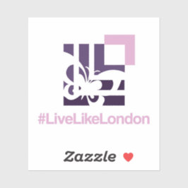 LLL 3" x 3" Vinyl Stickers Aufkleber