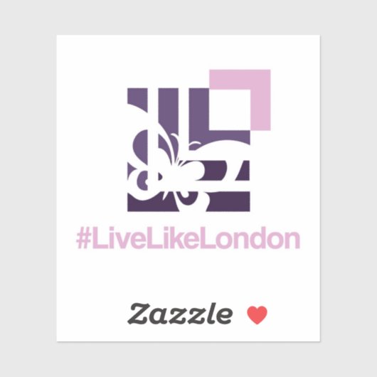 LLL 3" x 3" Vinyl Stickers Aufkleber (Blatt)