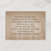 Lllama Mama + Baby Girl Book Request Begleitkarte (Rückseite)