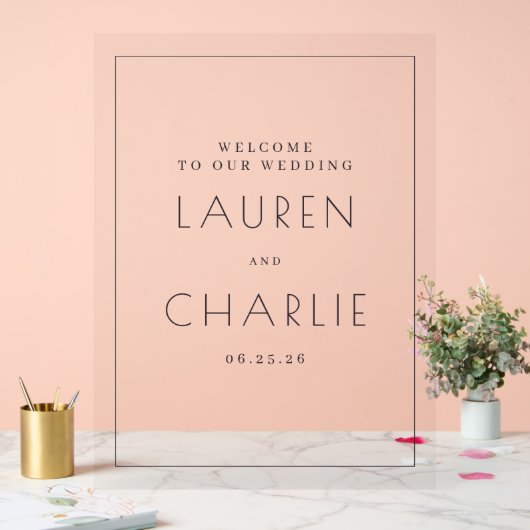 ___LLMGEN___ 22 ACRYLSCHILD (Hochzeit)