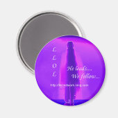 LLOL Kühlschrankmagnet (Vorderseite/Rückseite)