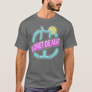 Lloret de Mar Cocktail Sommerdesign T-Shirt