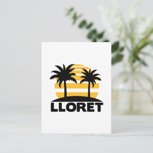 Lloret de Mar Postkarte (Stehend Vorderseite)