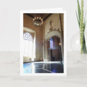 Llotja de la Seda Portrait, Valencia City, Spanien Karte (Vorderseite)