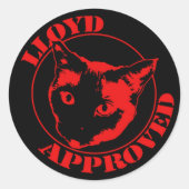 Lloyd Approved Stickers (Vorderseite)