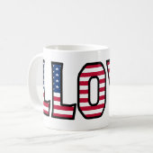 Lloyd Name Vorname USA styled Tasse Kaffeetasse (Vorderseite Links)