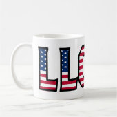Lloyd Name Vorname USA styled Tasse Kaffeetasse (Links)