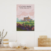 Lloyd Park London Reiseplakat Poster (Küche)