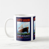 Lloyd Sabaudo ~ Conte Biancamano Kaffeetasse (Links)