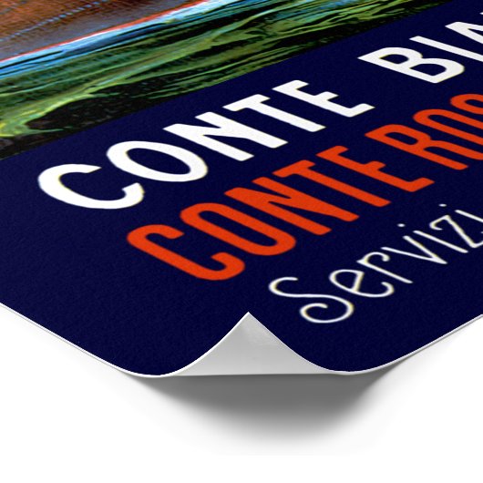 Lloyd Sabaudo ~ Conte Biancamano Poster (Ecke)