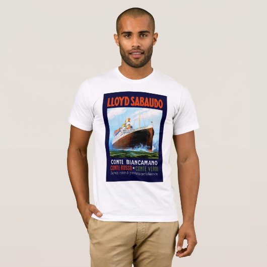 Lloyd Sabaudo ~ Conte Biancamano T-Shirt (Vorne ganz)