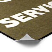 Lloyd Triestinao Line bis Bombay Poster (Ecke)