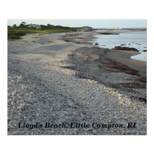 Lloyd's Beach, Little Compton, Rhode Island Fotodruck (Vorne)