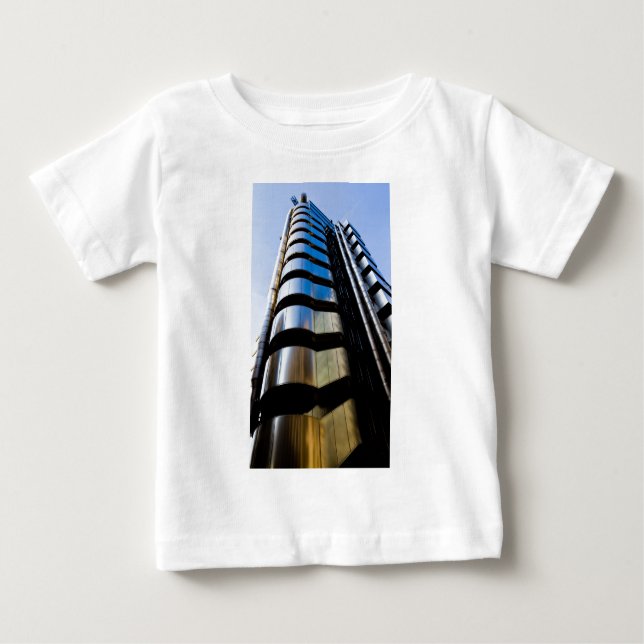 Lloyds Gebäude London Baby T-shirt (Vorderseite)