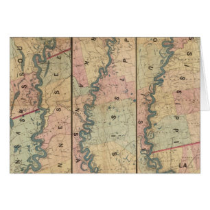 Lloyd's Karte des Unteren Mississippi