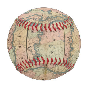 Lloyd's Karte des Unteren Mississippi Baseball