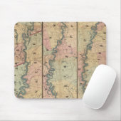 Lloyd's Karte des Unteren Mississippi Mousepad (Mit Mouse)