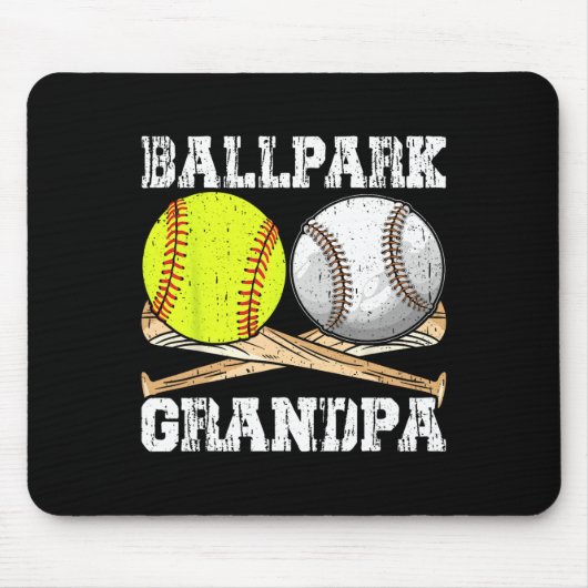 Llpark Grandpa Softll Sell Llers Father's Day  Mousepad (Vorne)