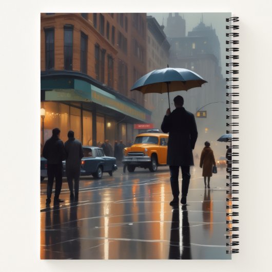 Lluvia en la Ciudad Notizblock (Rückseite)