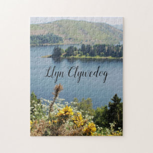 Llyn Clywedog Reservoir Welsh Souvenir Mid-Wales Puzzle