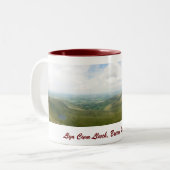 Llyn Cwm Llwch Brecon erleuchtet Tasse 2 (Vorderseite Links)