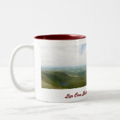 Llyn Cwm Llwch Brecon erleuchtet Tasse 2 (Links)