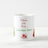 Llywelyn Fawr Verteidiger der Reich-Reihe Kaffeetasse (Mittel)