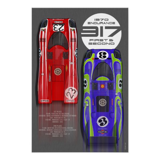 LM 1970 2 x 917 Poster (Vorderseite)