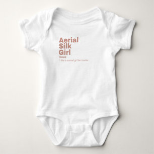 lm Girl - Luftseide Baby Strampler