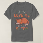 LM LEEP SLEEPING F T-Shirt (Design vorne)