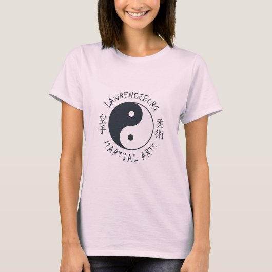 LMA Damen-Rosa T-Shirt (Vorderseite)