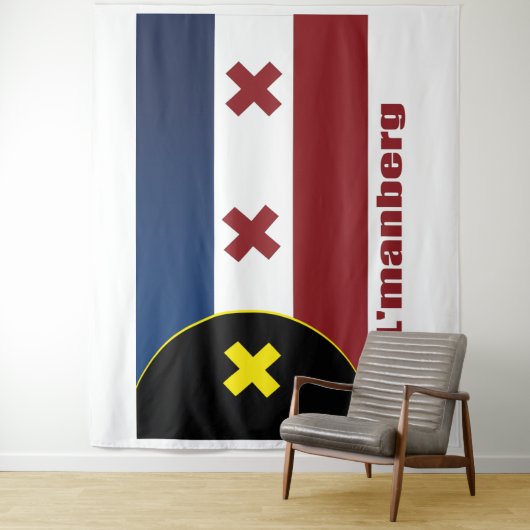 Lmanburg Flag Dream SMP Team Tapestory Wandteppich (Beispiel)