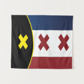 Lmanburg Flag Tapestry Wandteppich (Vorderseite (Horizontal))