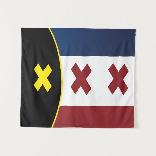 Lmanburg Flag Tapestry Wandteppich (Vorderseite (Horizontal))